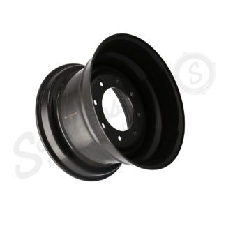 Case Construction 16.5in x 9.75in 8 Bolt Gray Rim 47913504