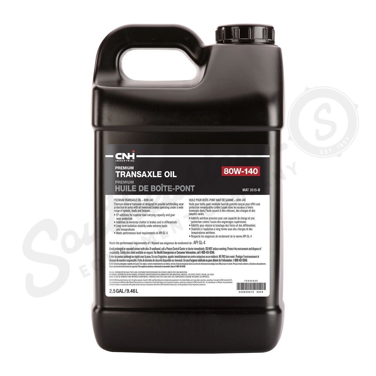 Case Construction Premium Transaxle Oil - SAE 80W-140 - Mat