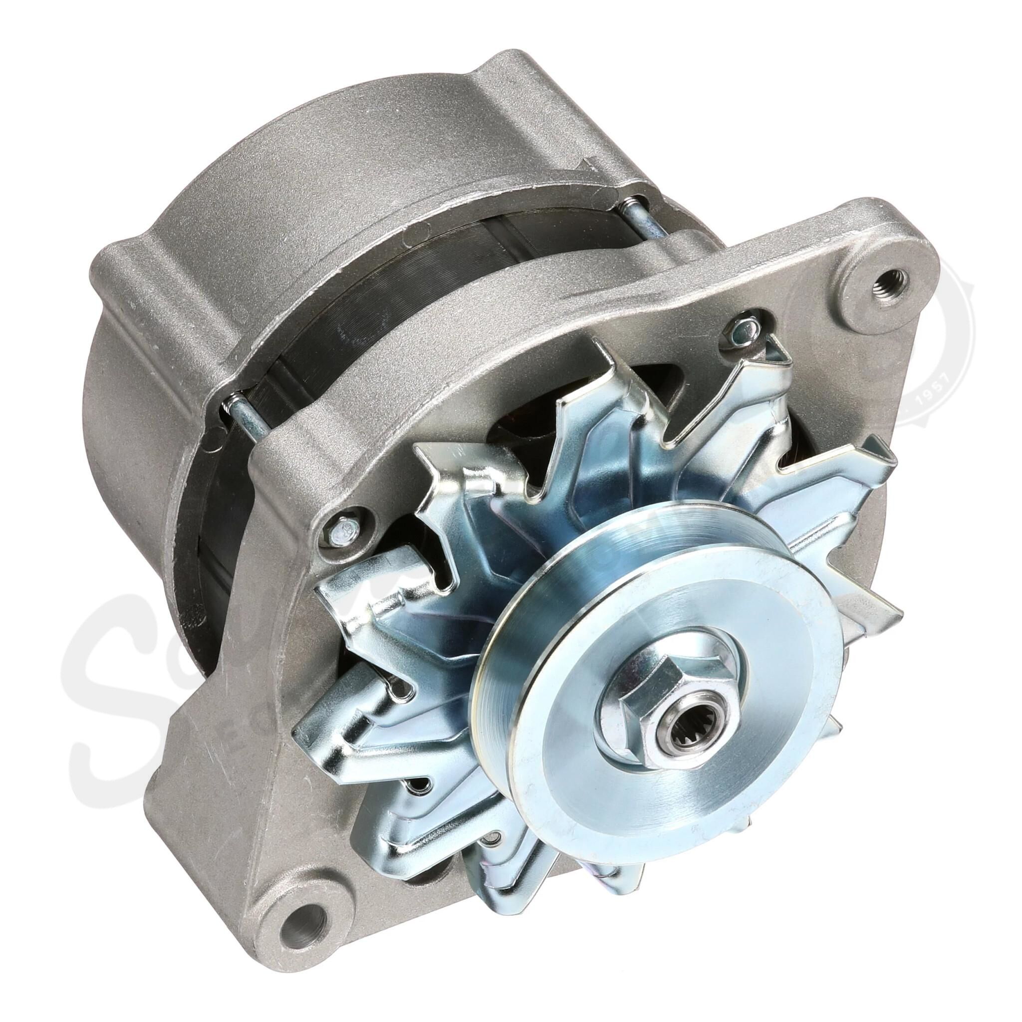 Case Construction Alternator W/ Pulley - 12V - 120A 84281043