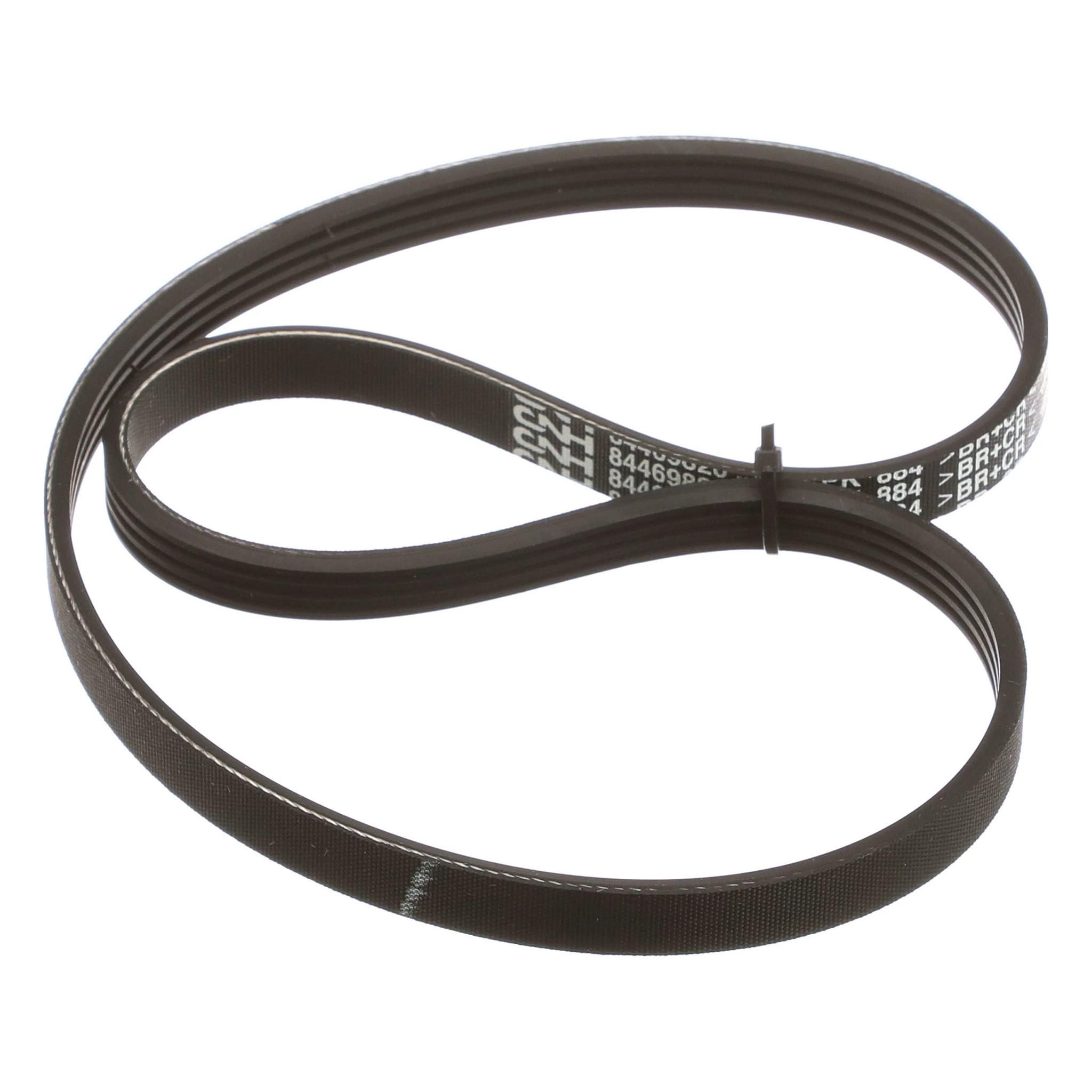 Case Construction AC Compressor Belt - 14mm W x 884mm L x 4